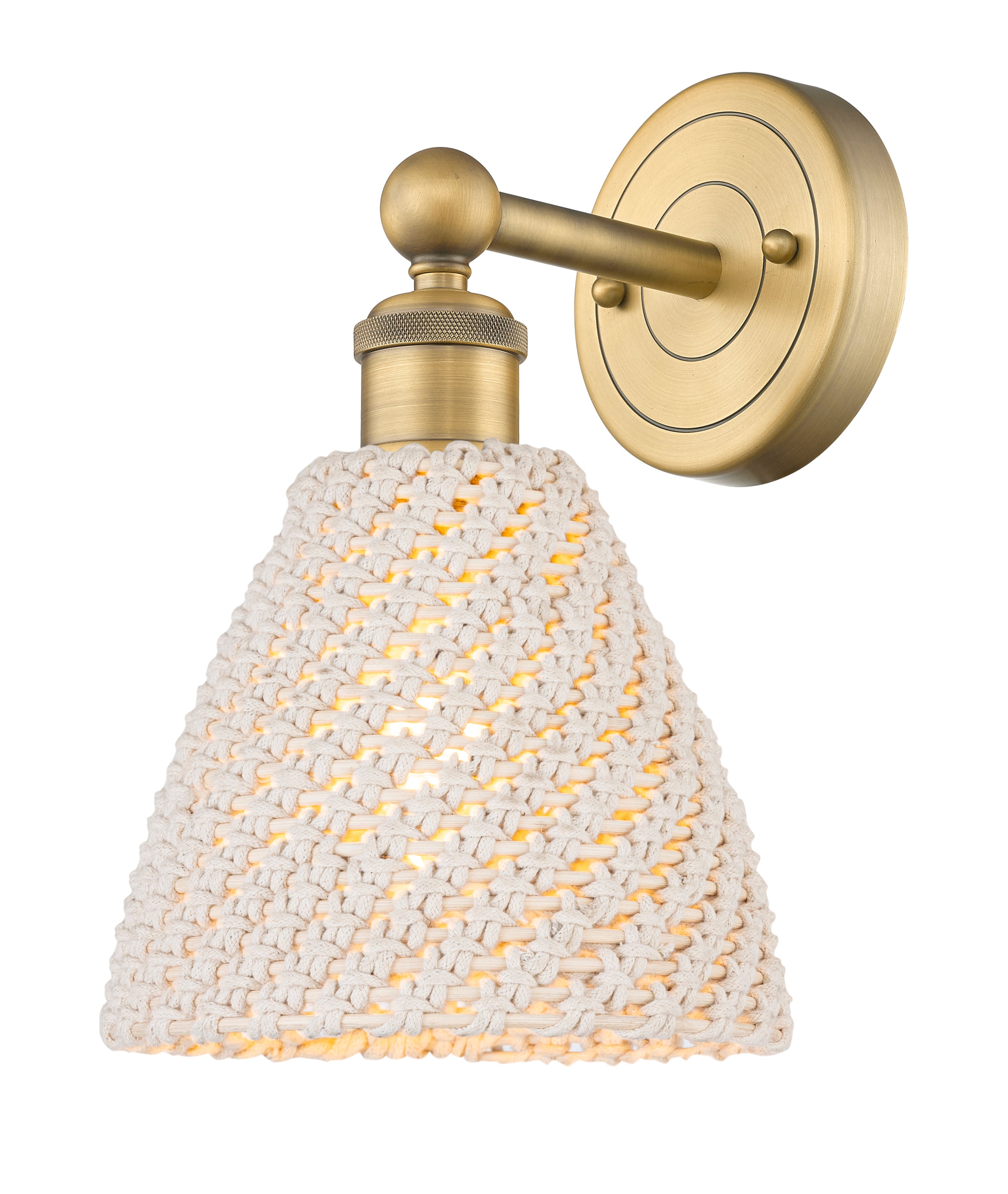 Edison Sconce Cast Brass Industrial Style
