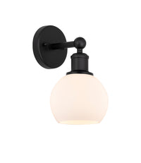 Edison Sconce Cast Brass Modern Contempo