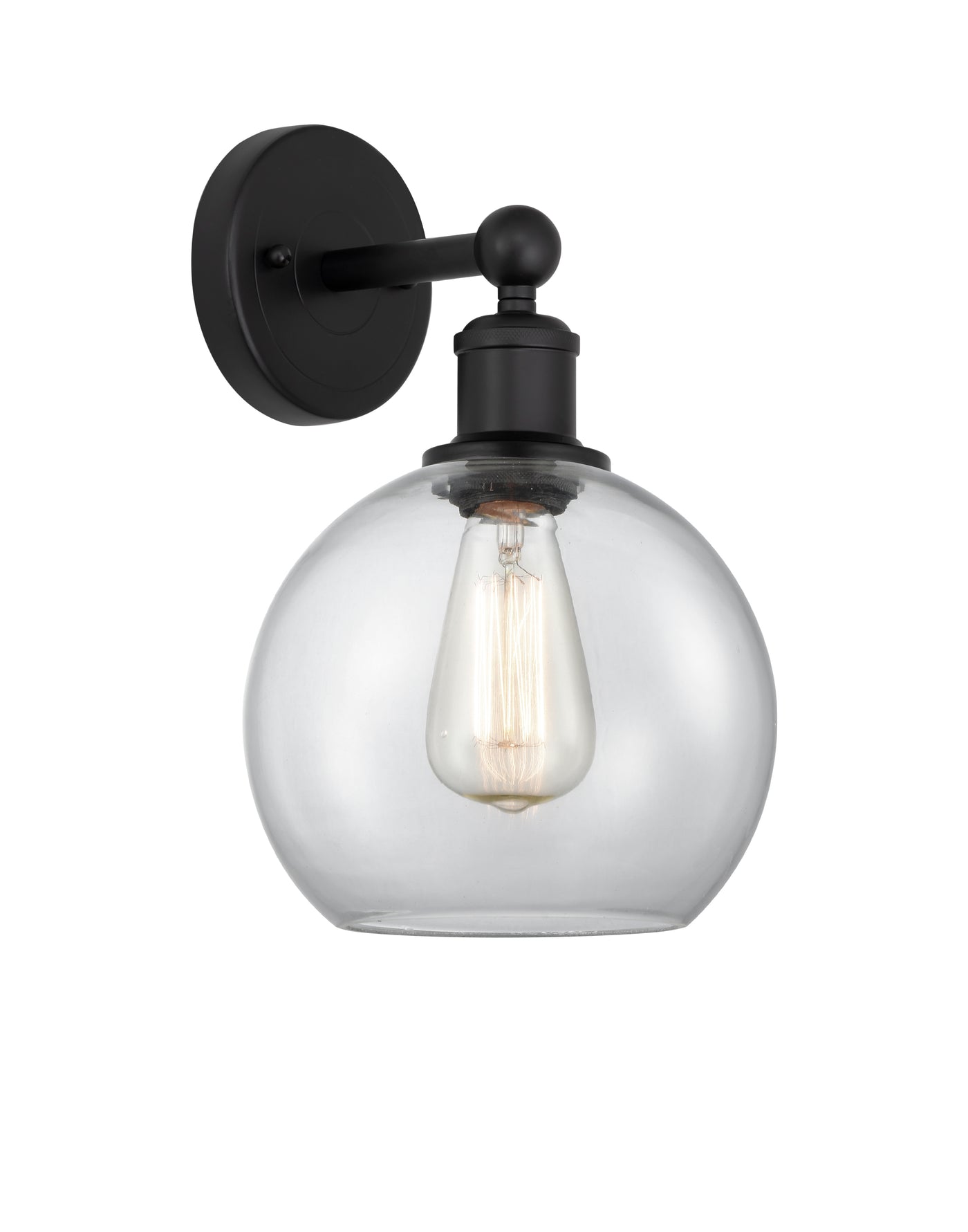 Edison Sconce Cast Brass Glass Steel