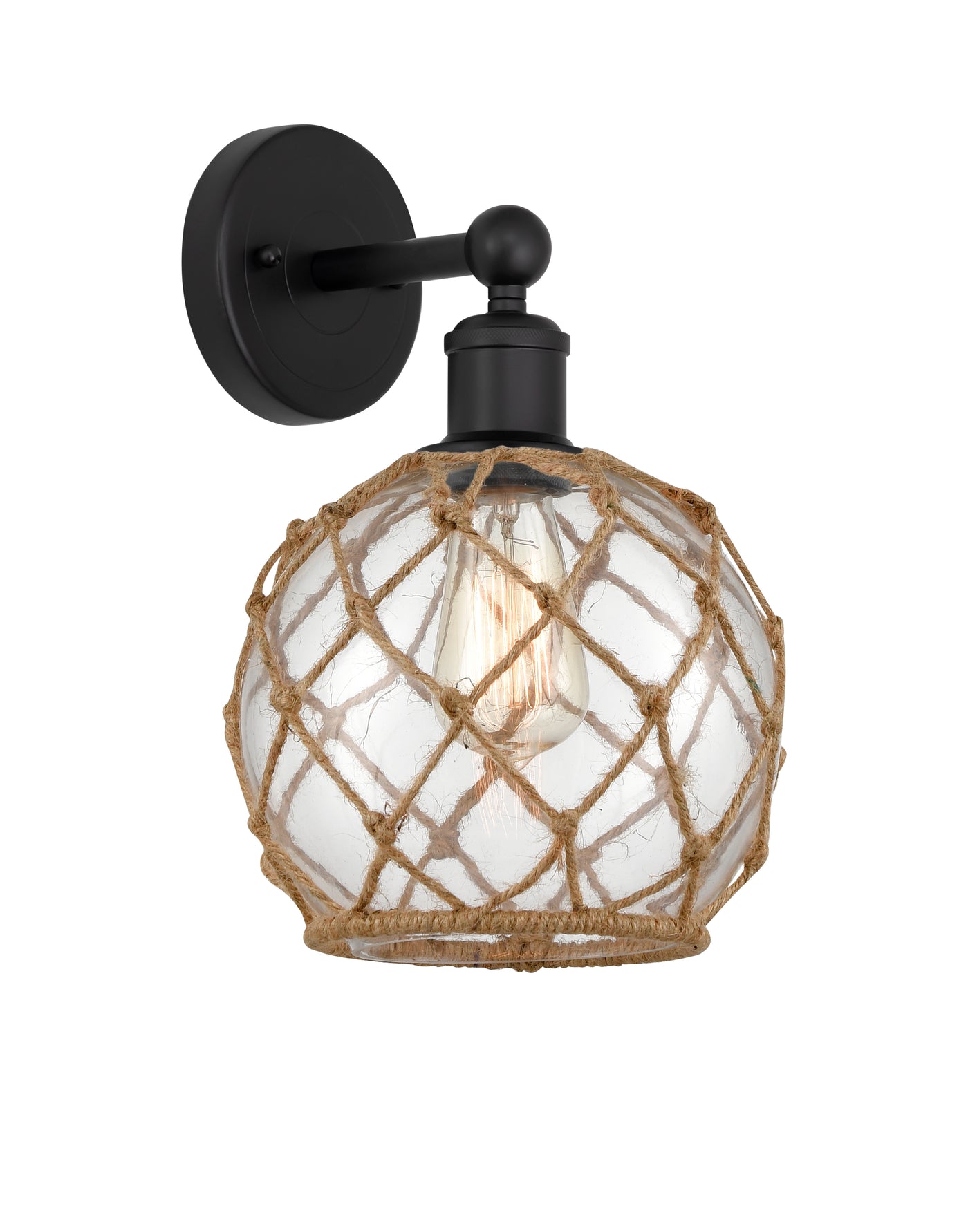 Edison Sconce Cast Brass Finish Modern