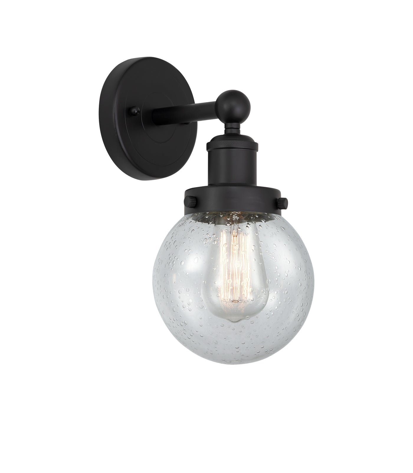 Edison Sconce Cast Brass Glass Steel