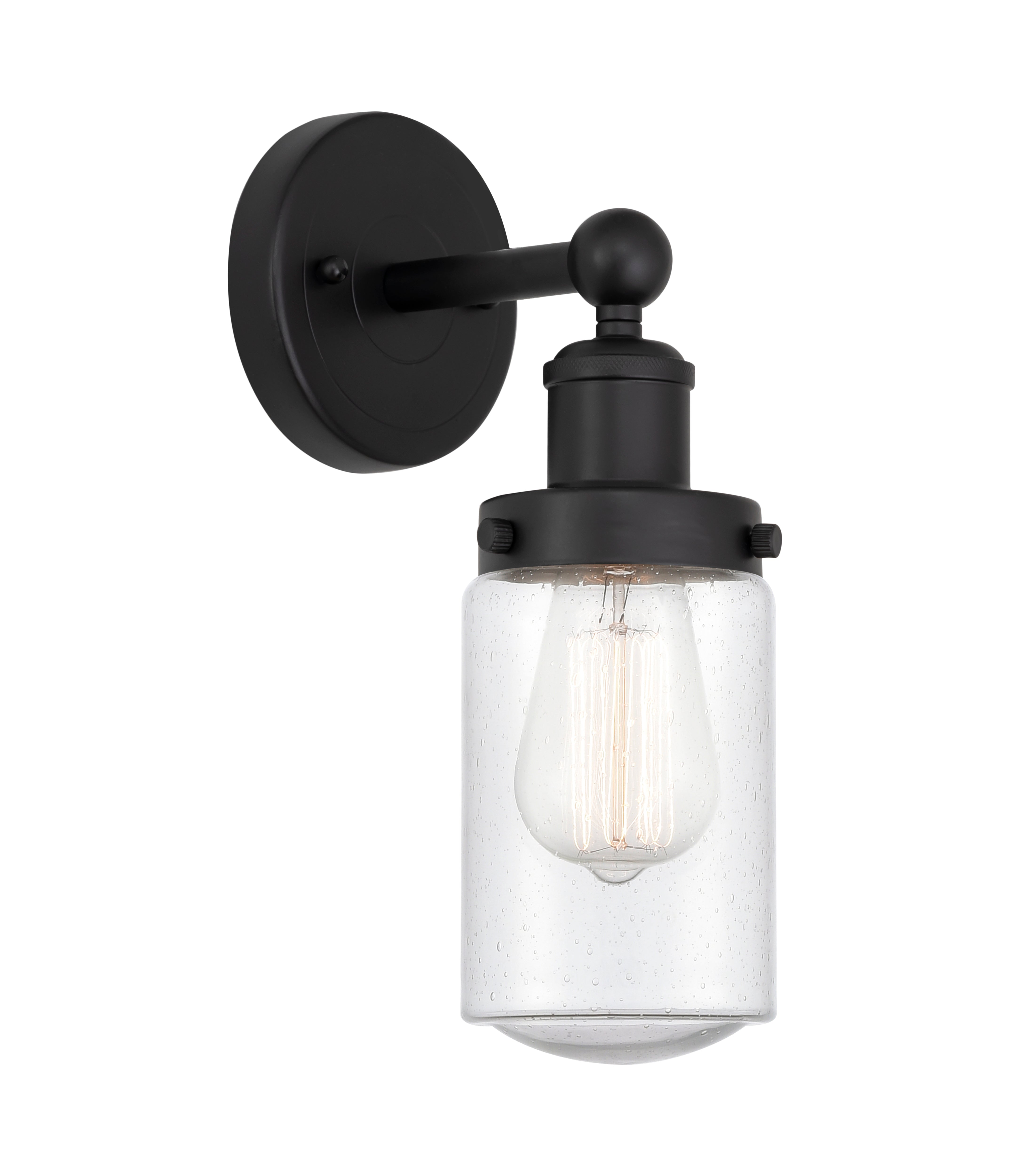 Edison Sconce Cast Brass Finish