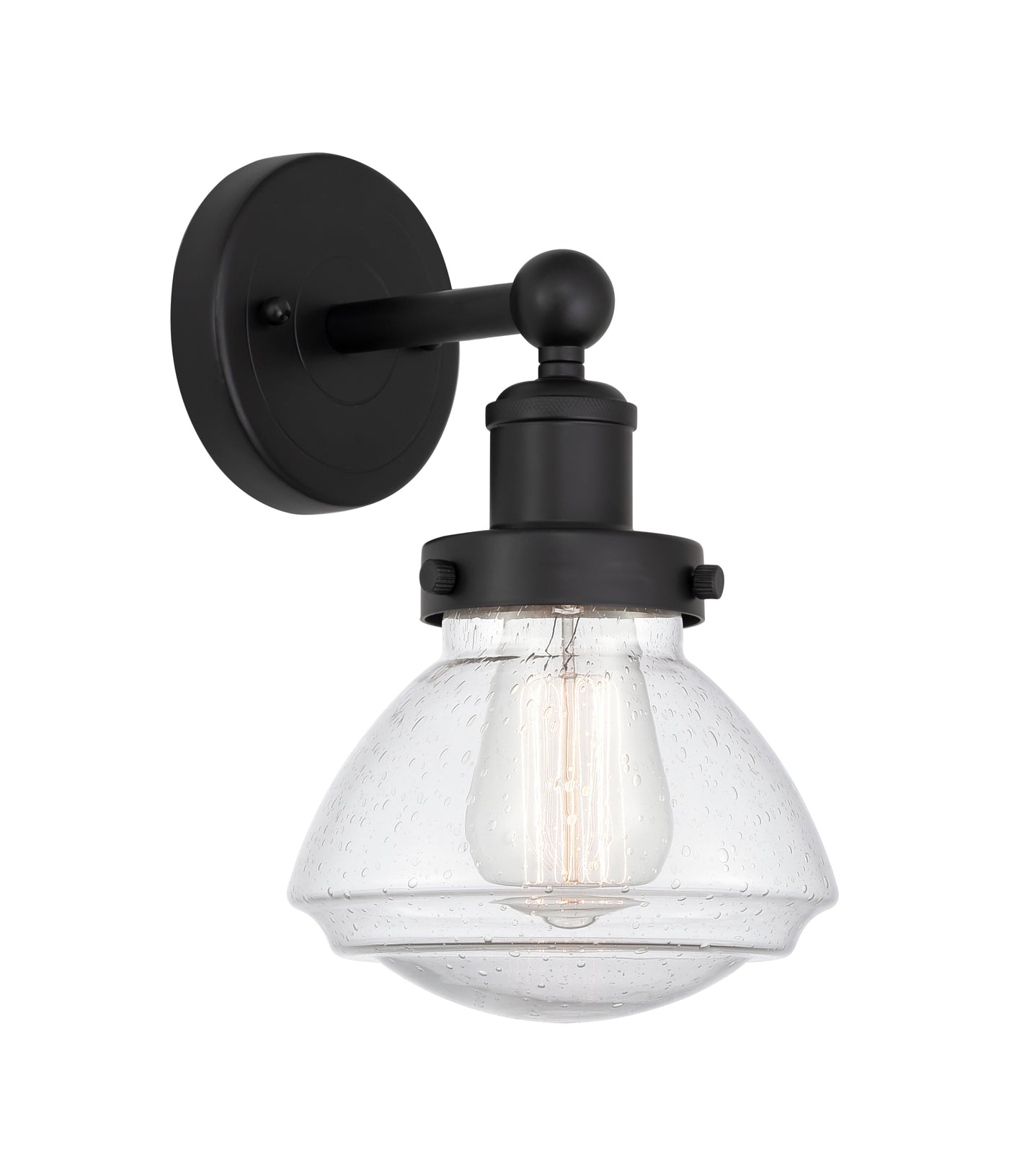 Edison Sconce Cast Brass Finish 11.875 Height