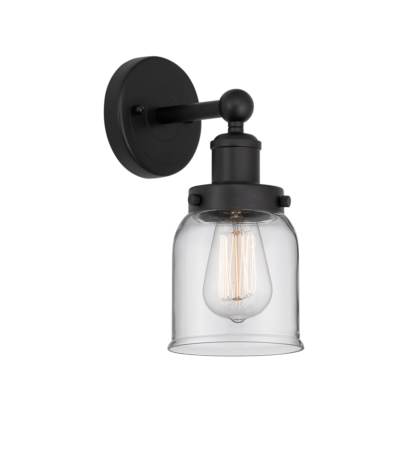 Edison Sconce Cast Brass Glass Steel