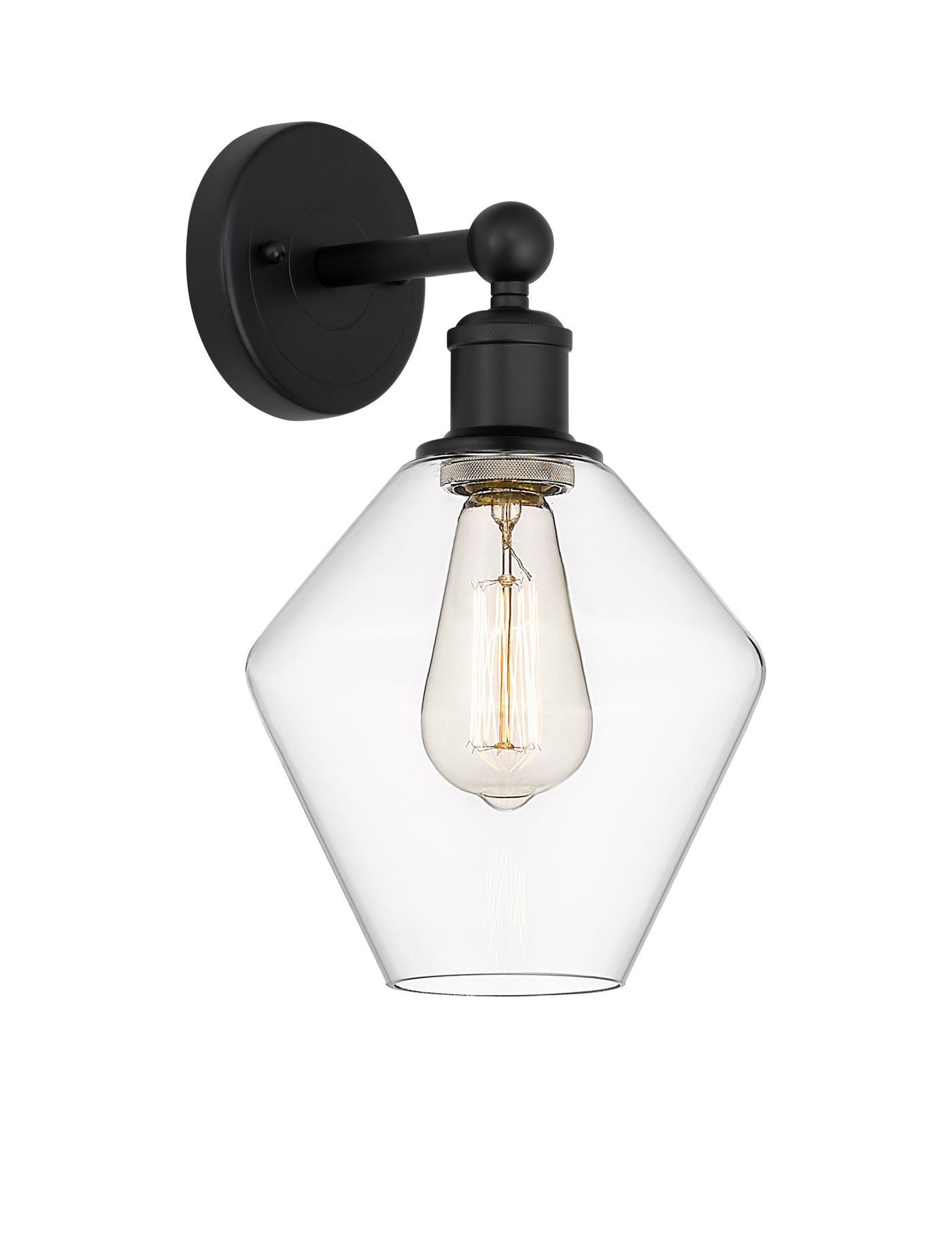 Edison Sconce Cast Brass Finish