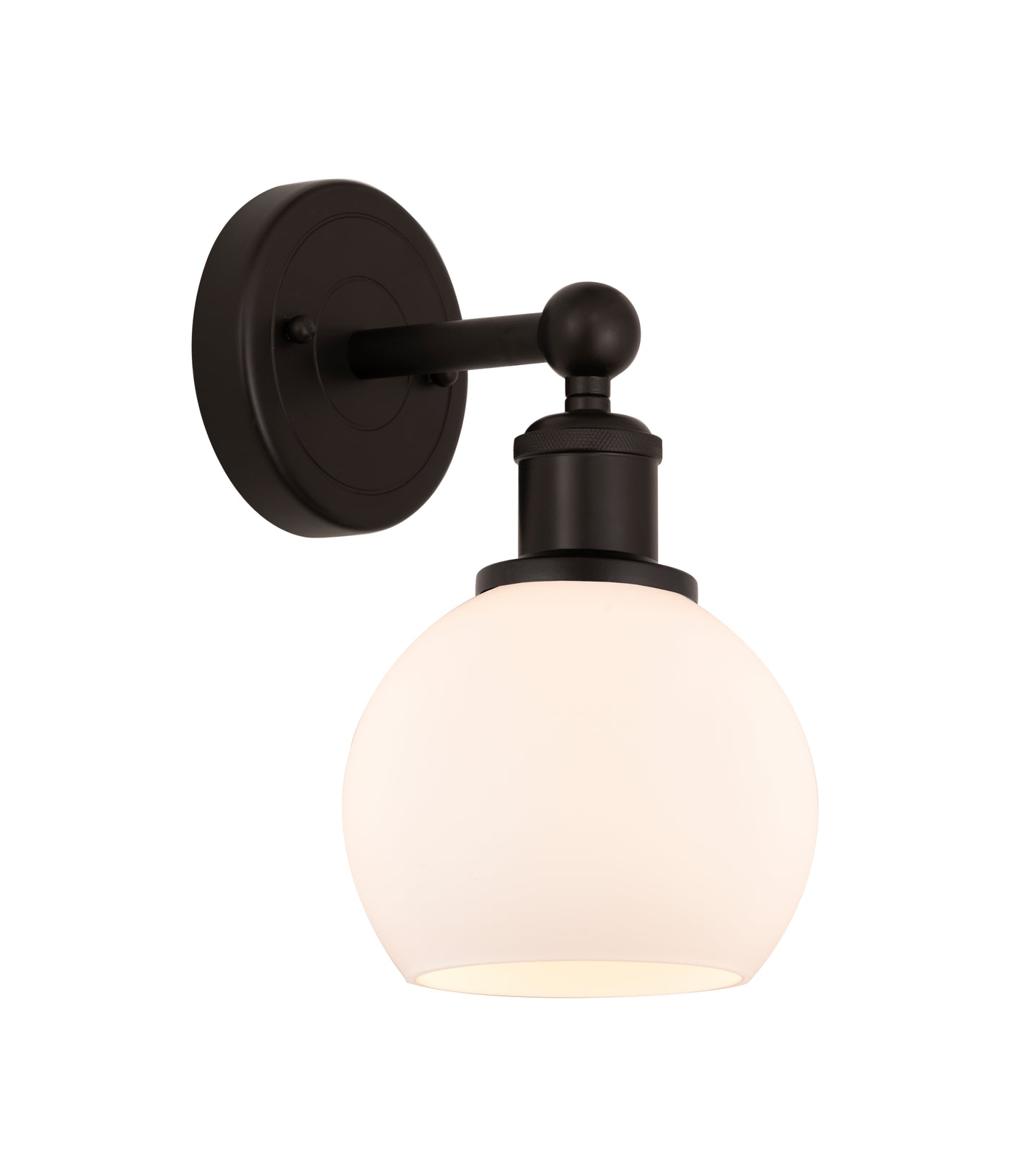 Edison Sconce Cast Brass Modern Contempo
