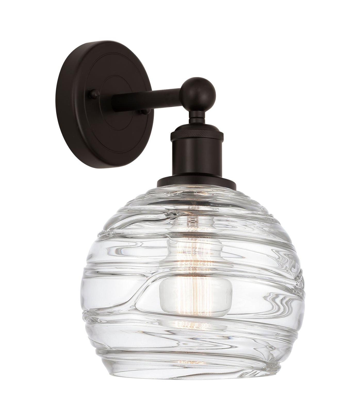 Edison Sconce Cast Brass Glass Steel
