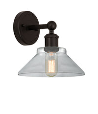 Edison Sconce Cast Brass Modern Steel