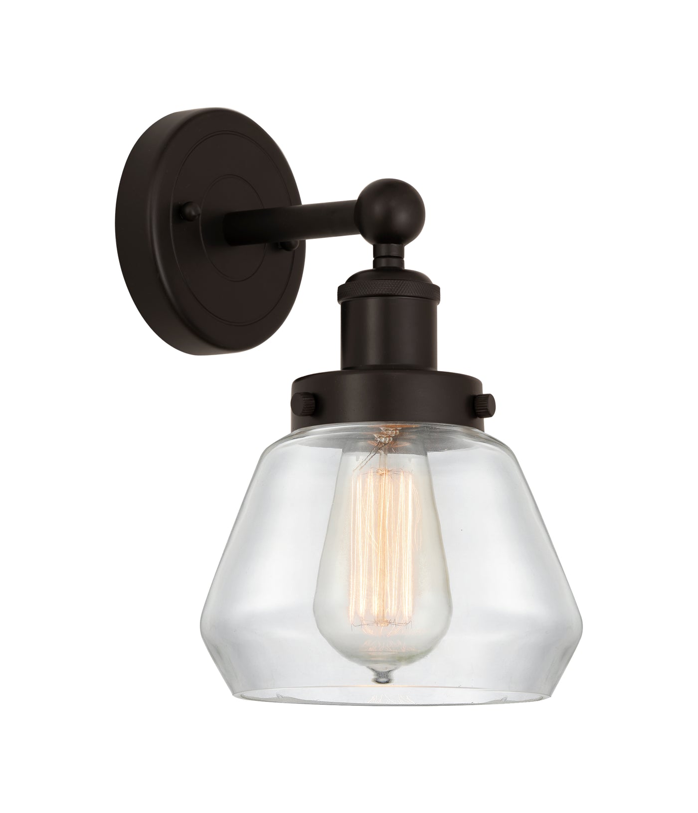 Edison Sconce Cast Brass 14 Inch