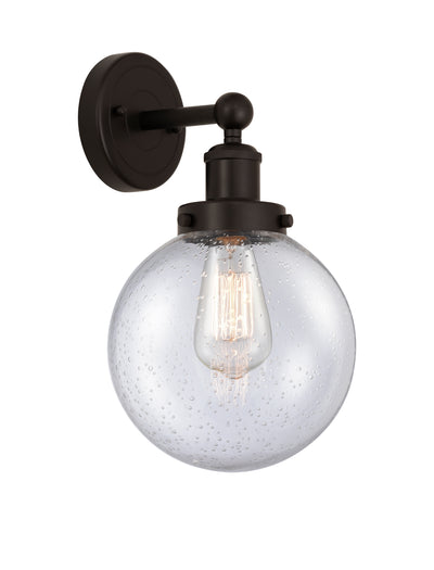 Edison Sconce Cast Brass Steel Glass