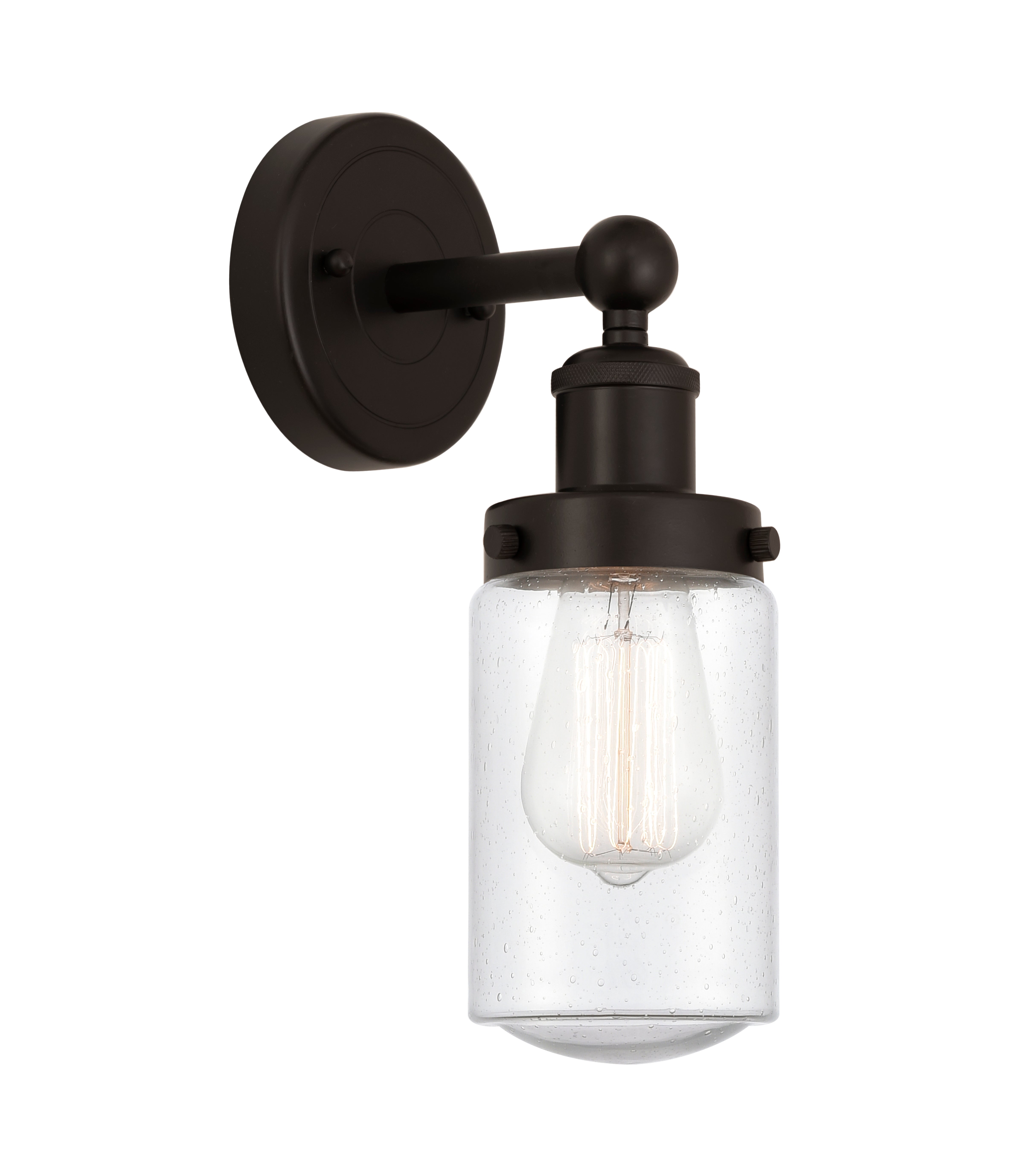 Edison Sconce Cast Brass Finish
