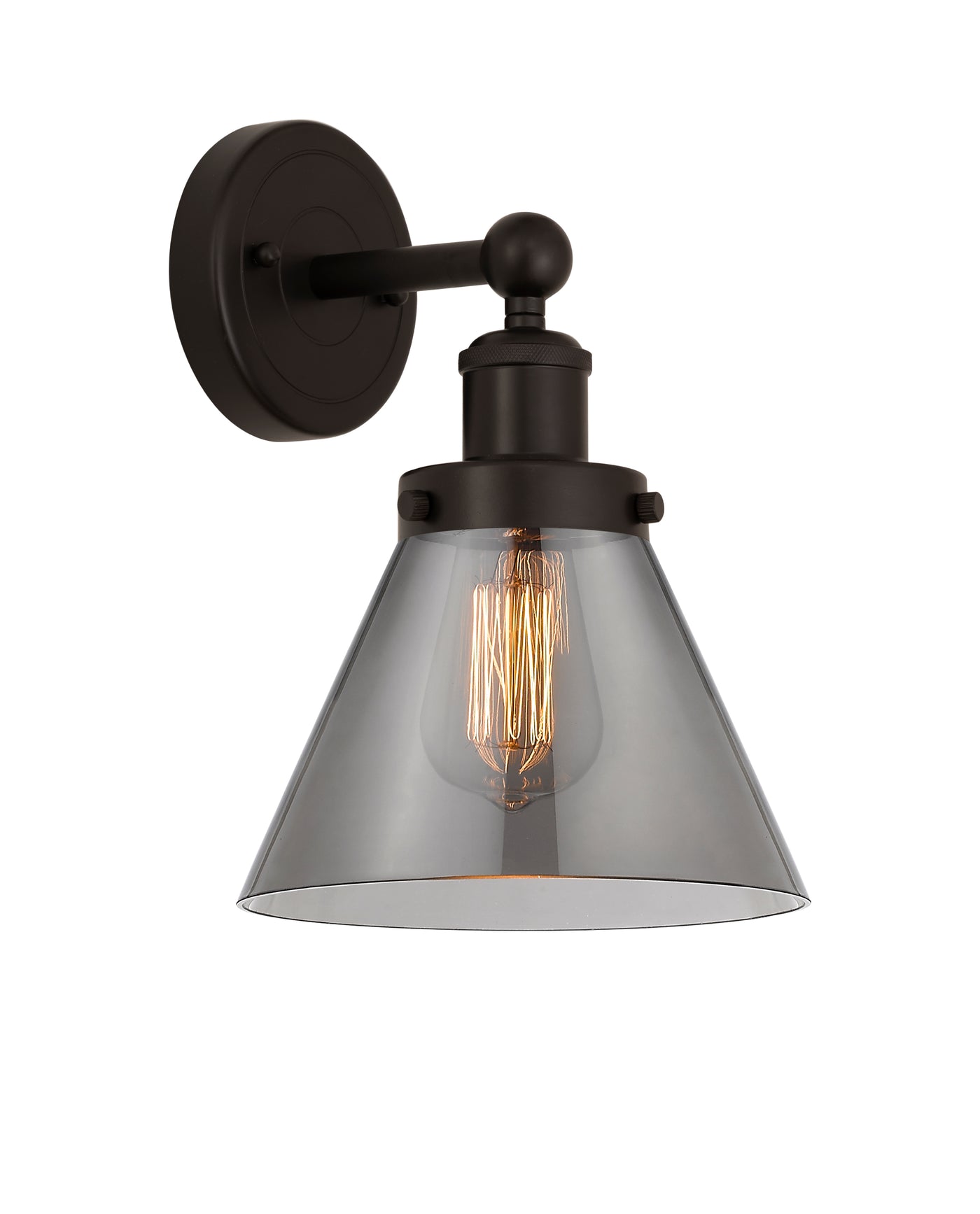 Edison Sconce Cast Brass 11.25 Inch Steel