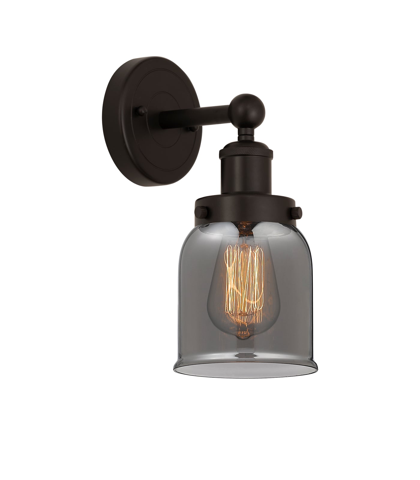 Edison Sconce Cast Brass Glass Steel