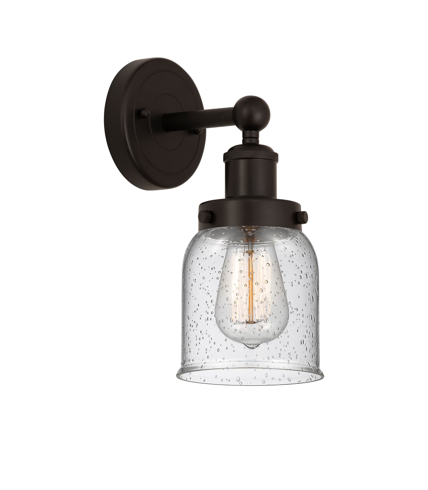 Edison Sconce Cast Brass Glass Steel