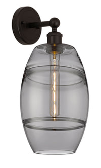 Edison Sconce Cast Brass Modern Glass