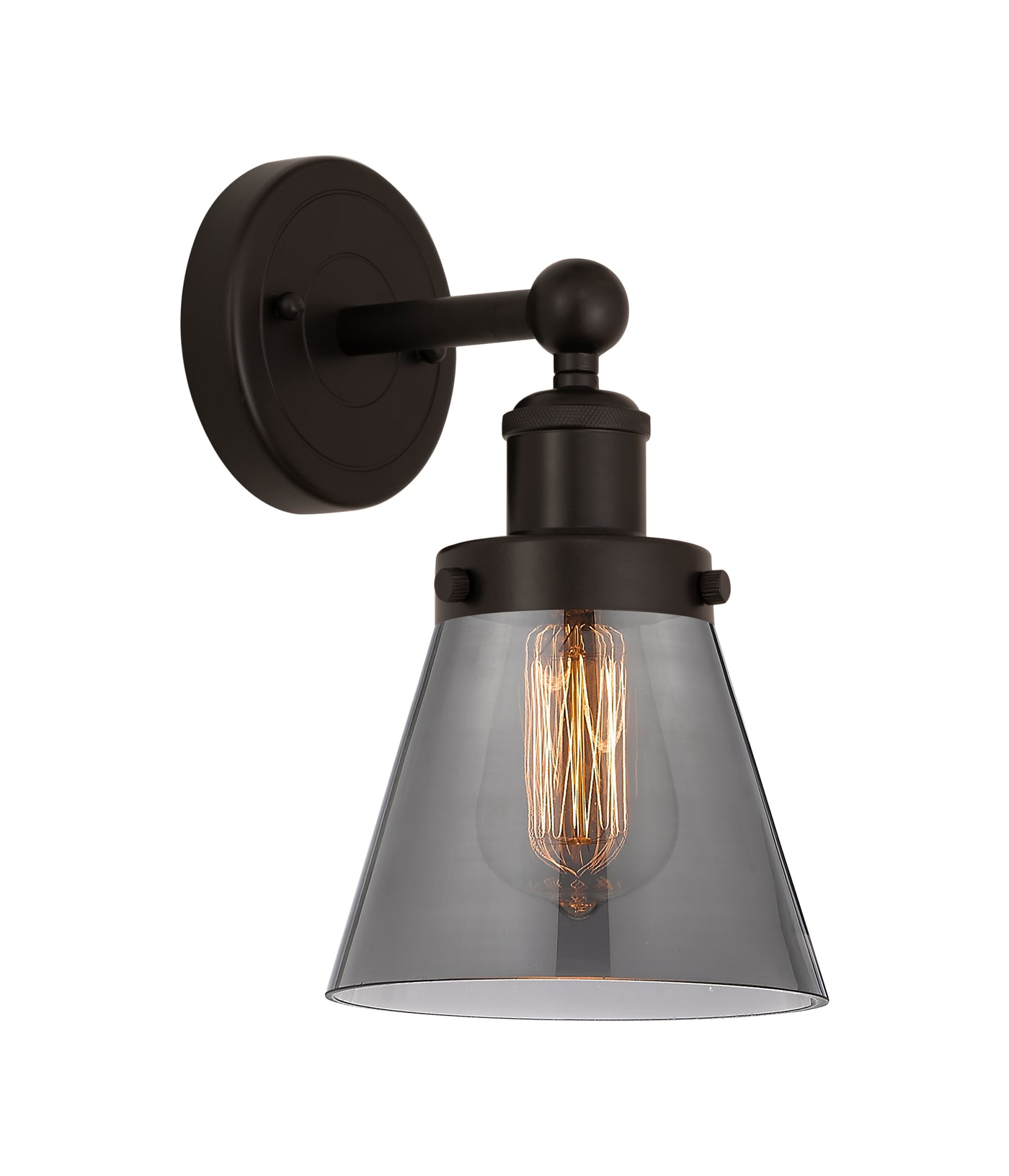 Edison Sconce Cast Brass Art Nouveau