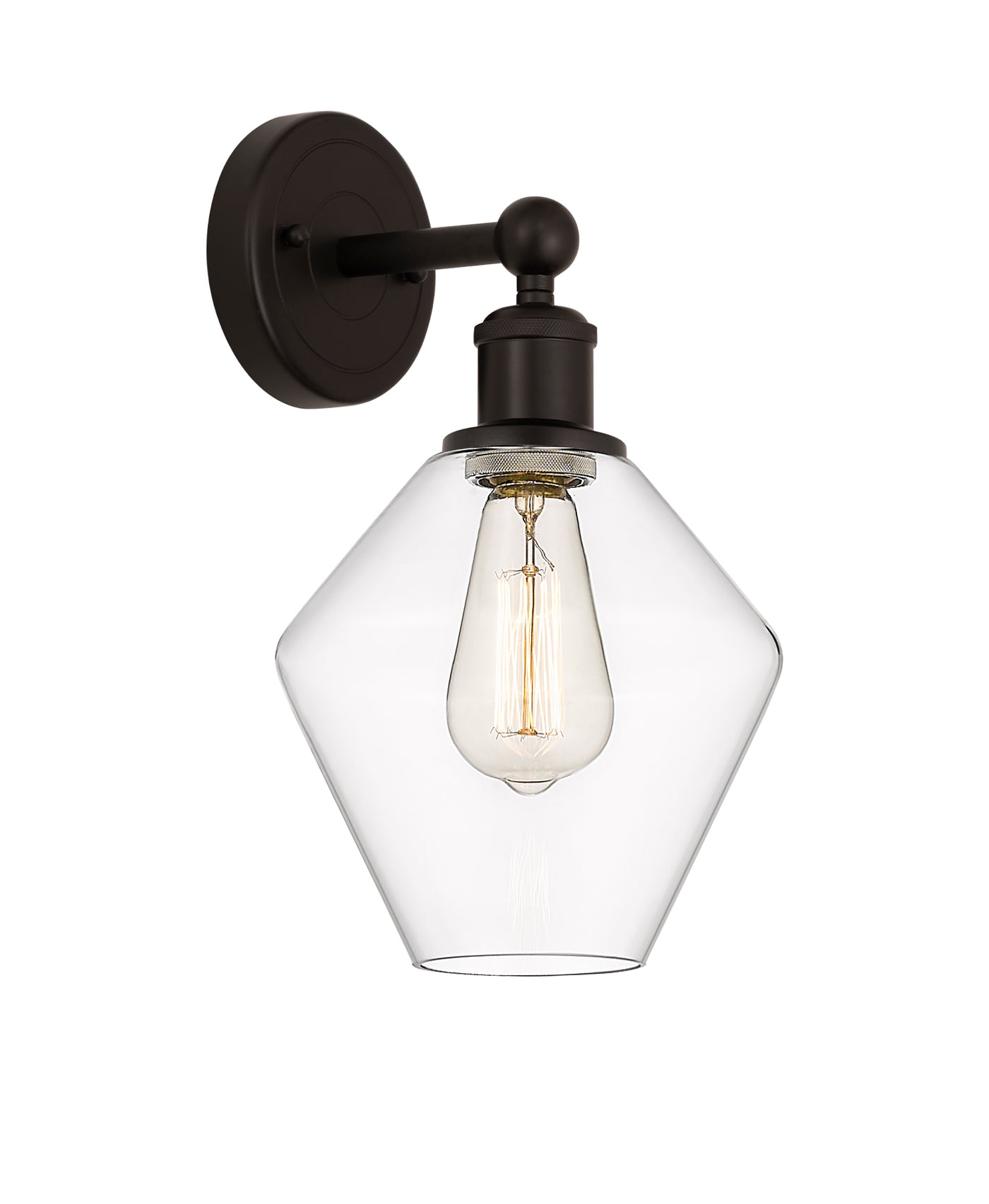 Edison Sconce Cast Brass Finish