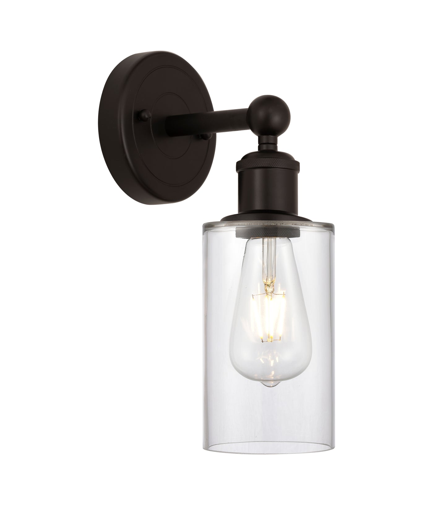 Edison Sconce Cast Brass Finish
