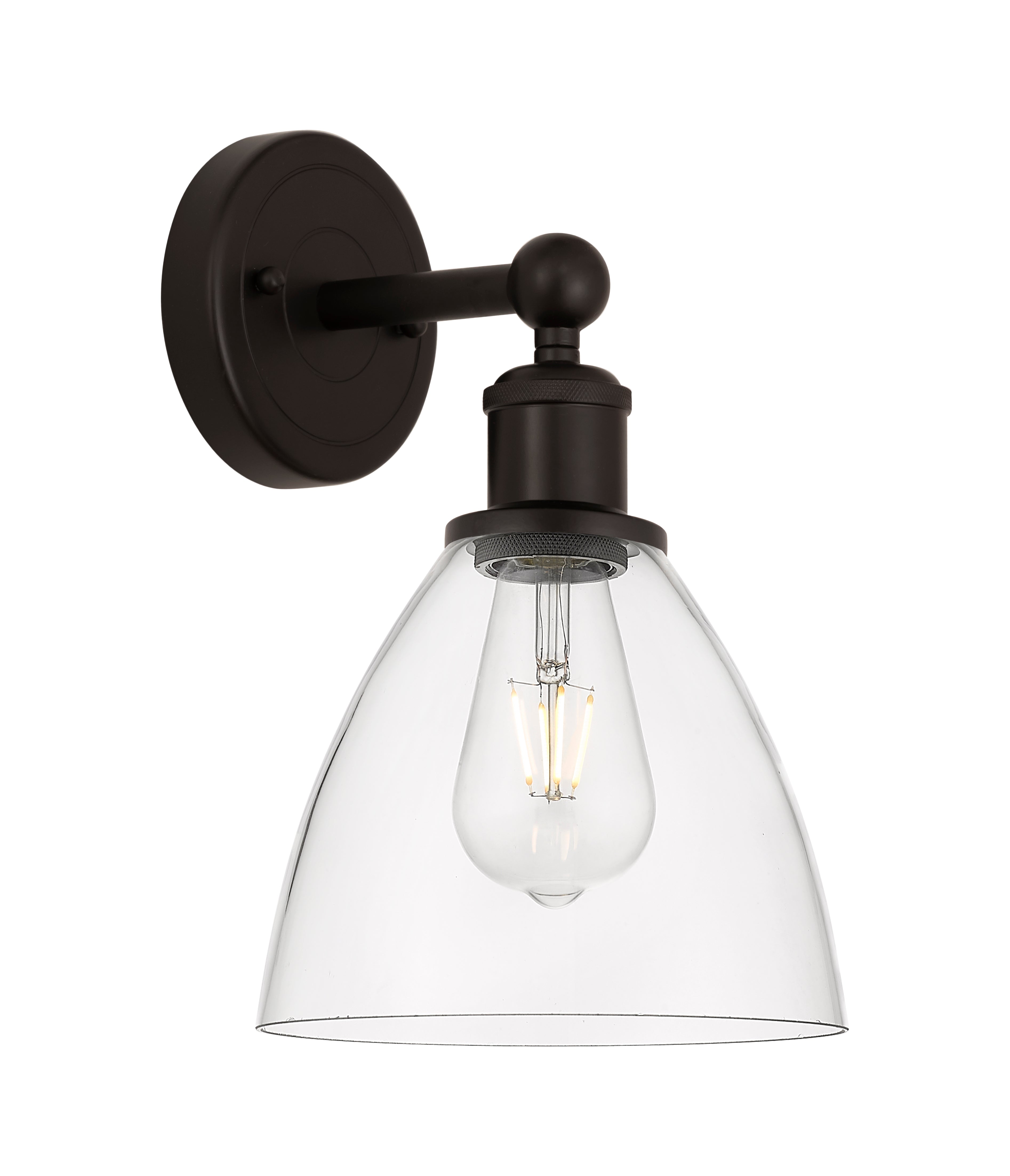 Edison Sconce Cast Brass 12.25 Inch