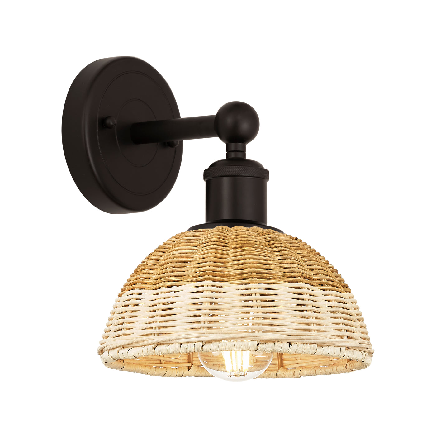 Edison Sconce Cast Brass Industrial