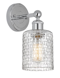 Edison Sconce Cast Brass Steel Glass