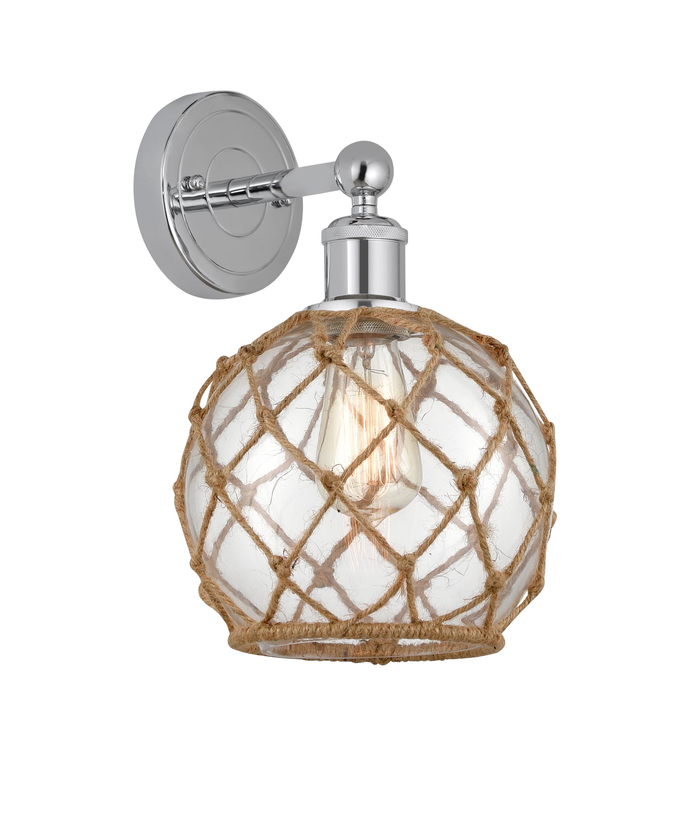 Edison Sconce Cast Brass Finish Modern