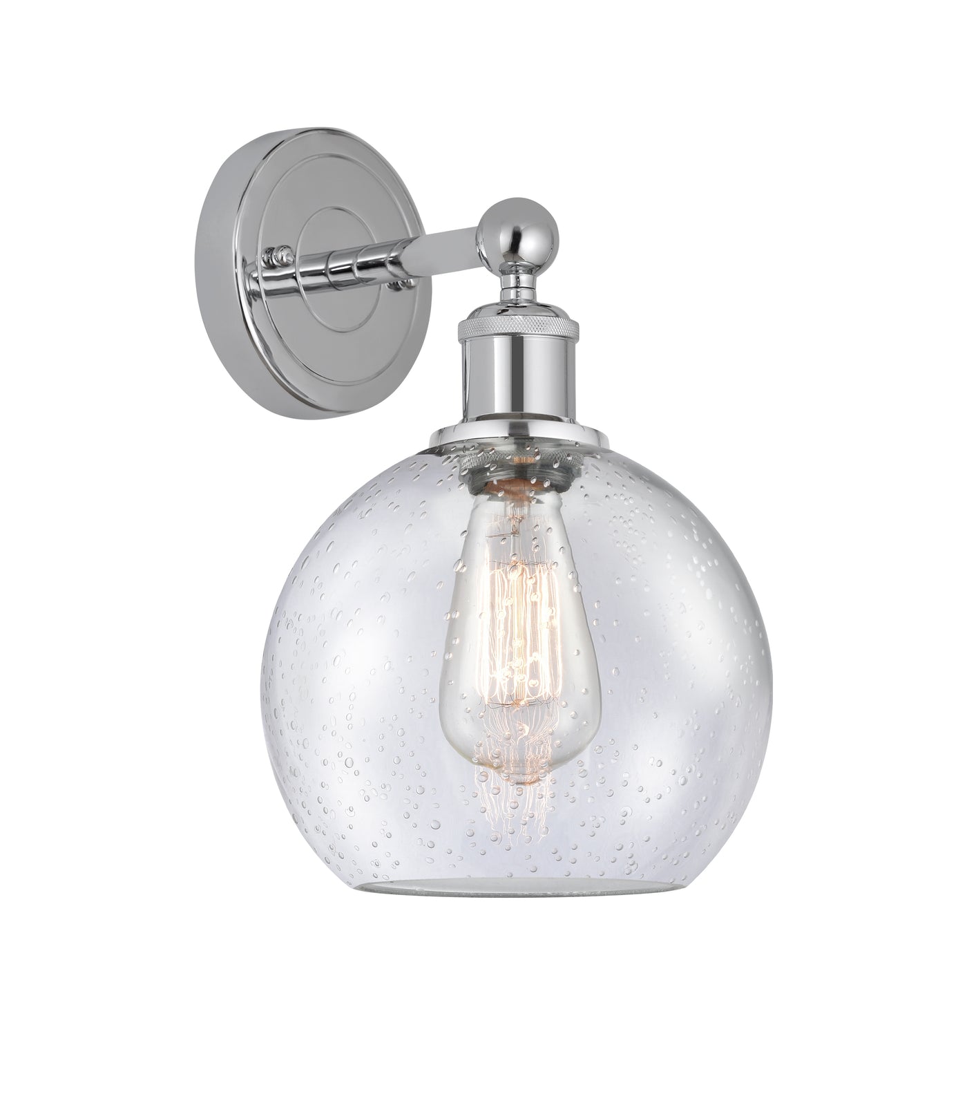 Edison Sconce Cast Brass Glass Steel