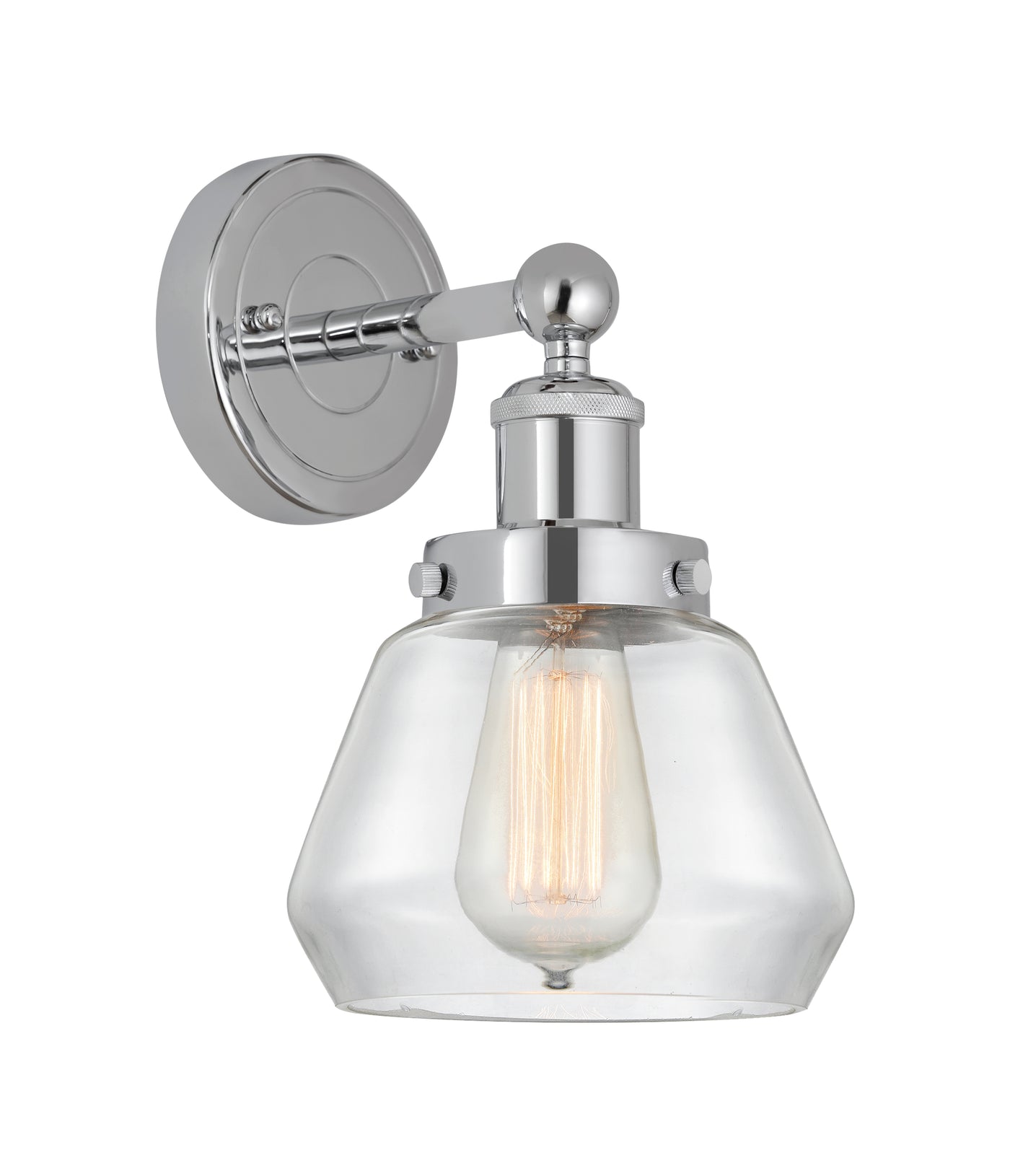 Edison Sconce Cast Brass 14 Inch