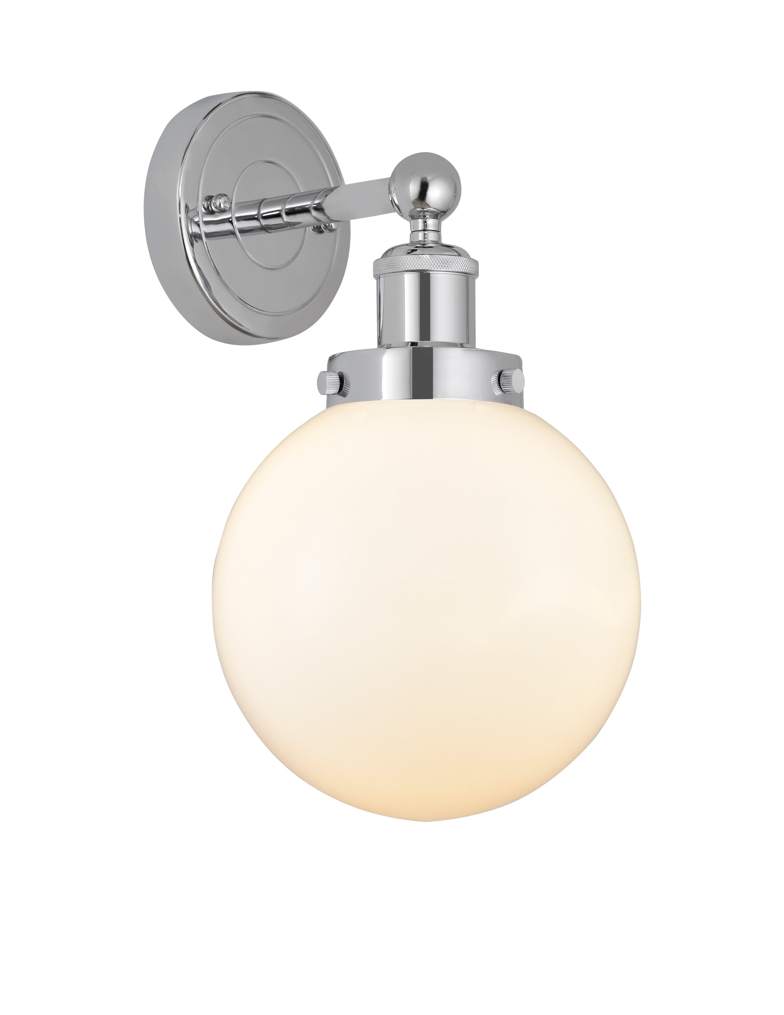 Edison Sconce Cast Brass Steel Glass