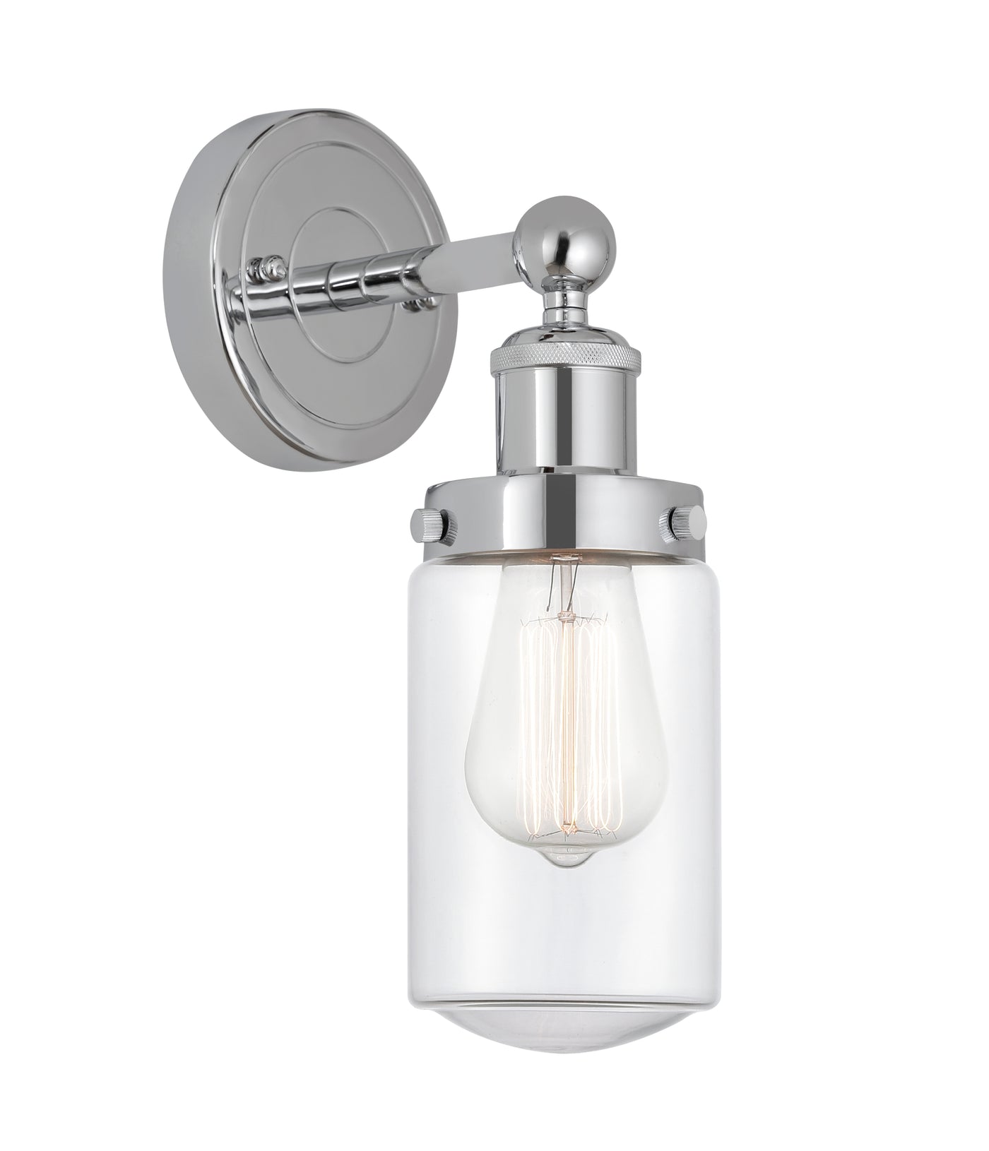 Edison Sconce Cast Brass Finish