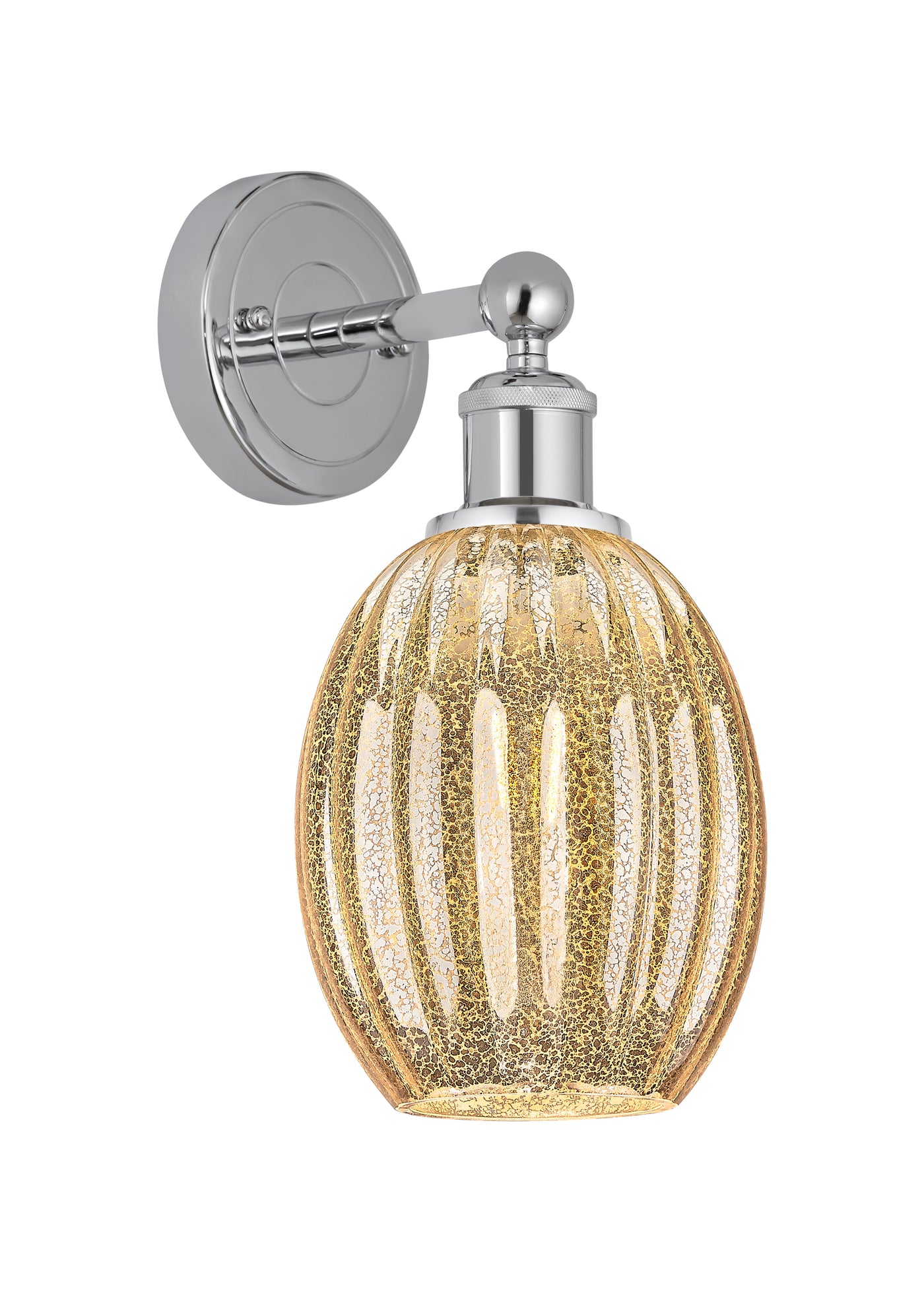 Edison Sconce Cast Brass Art Nouveau