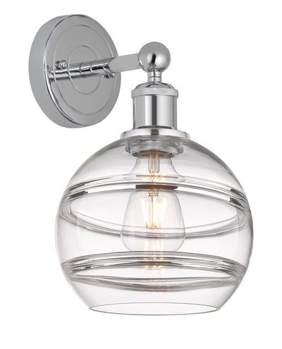 Edison Sconce Brass Glass Steel