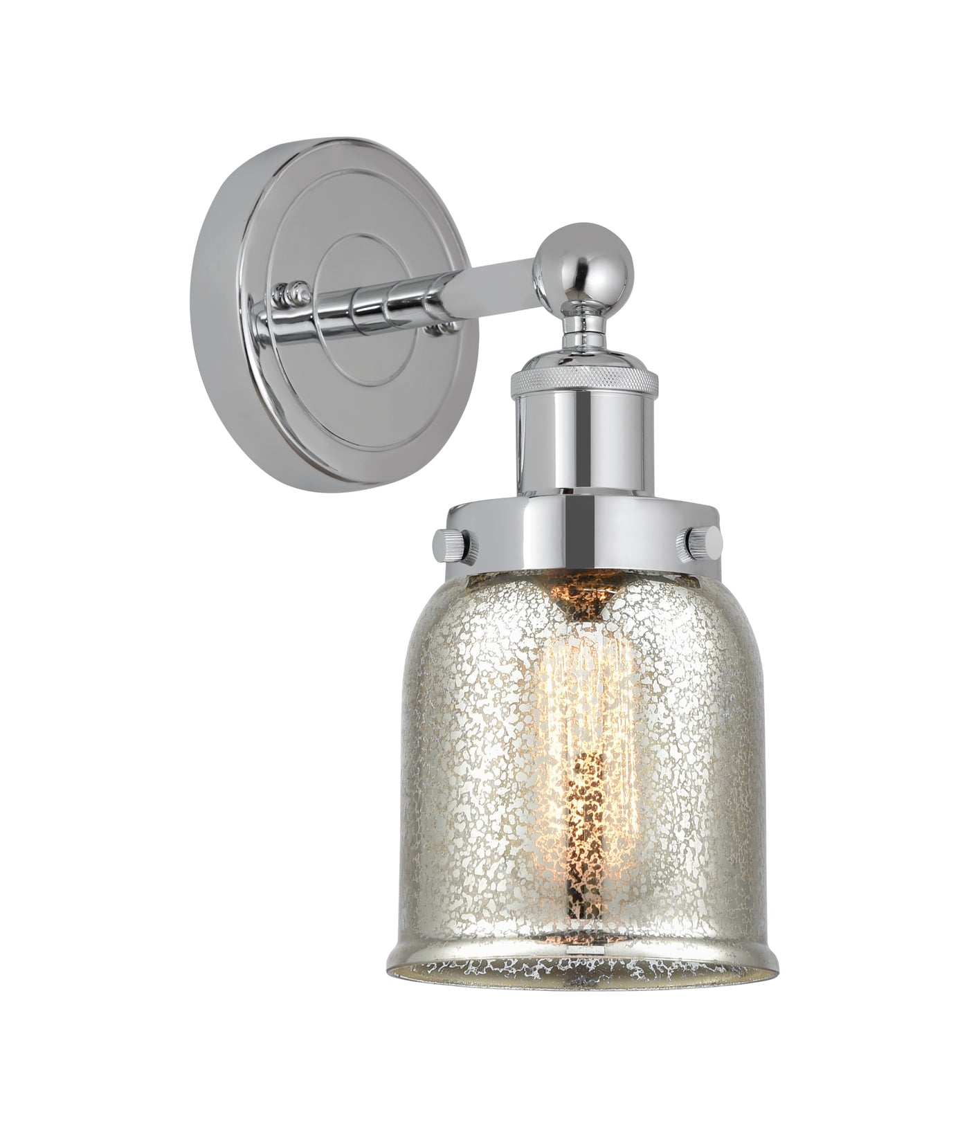 Edison Sconce Cast Brass Glass Steel