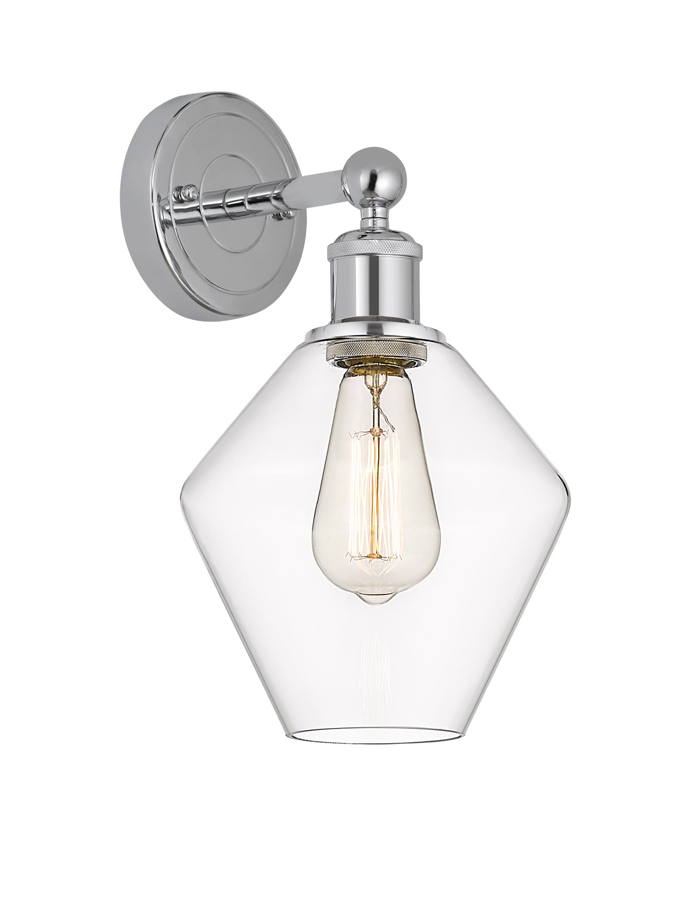 Edison Sconce Cast Brass Finish