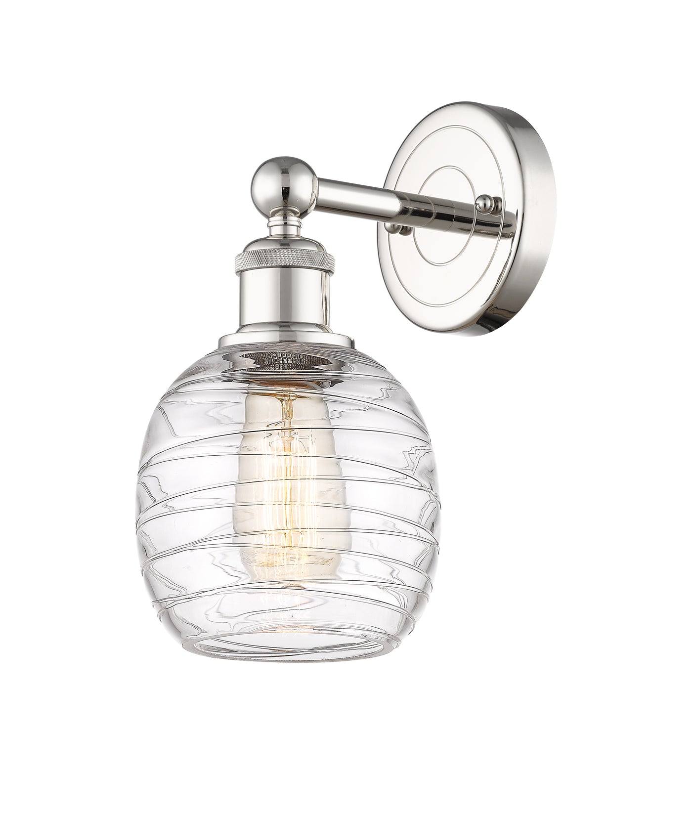 Edison Sconce Cast Brass 11 Inch