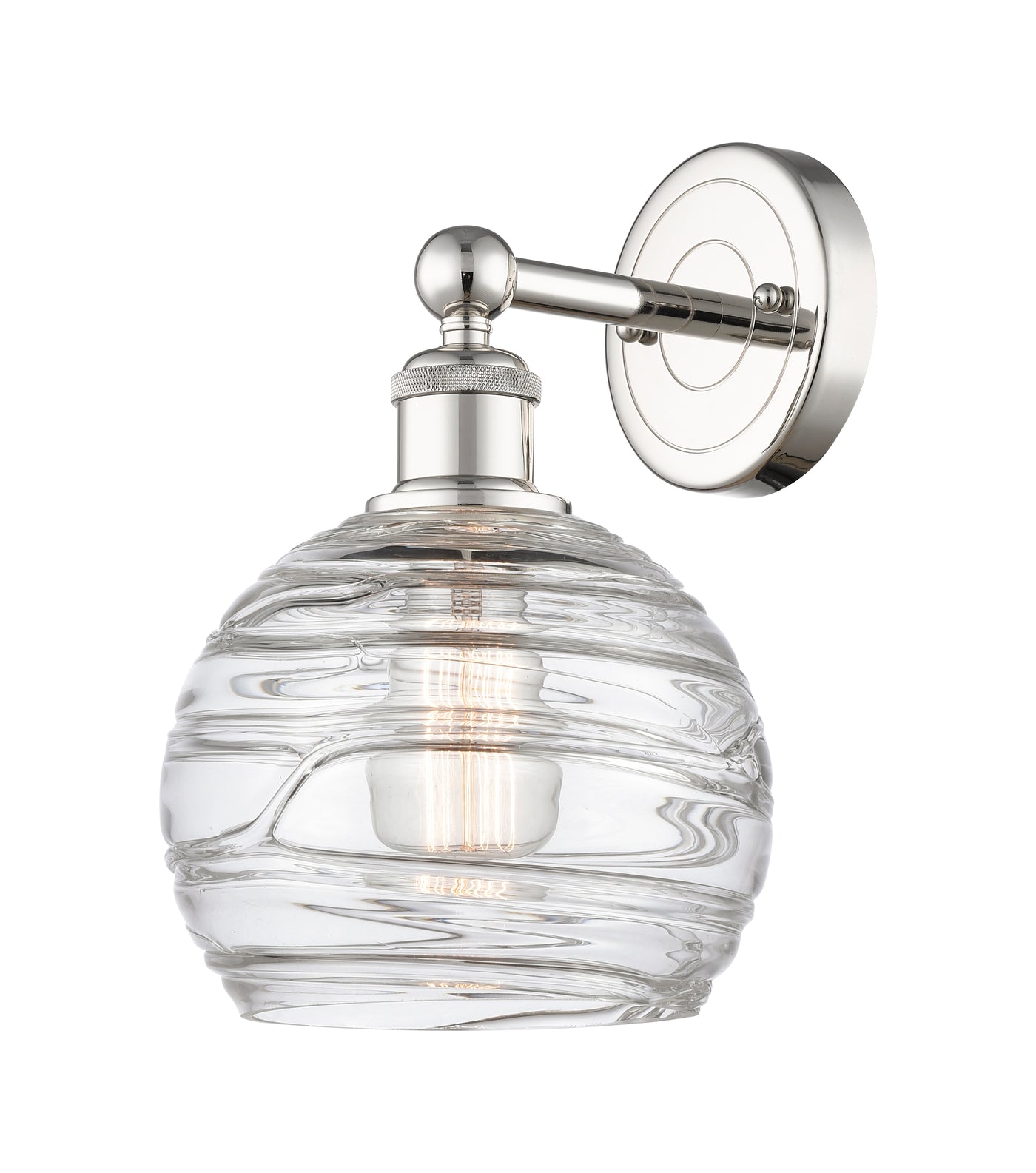 Edison Sconce Cast Brass Glass Steel