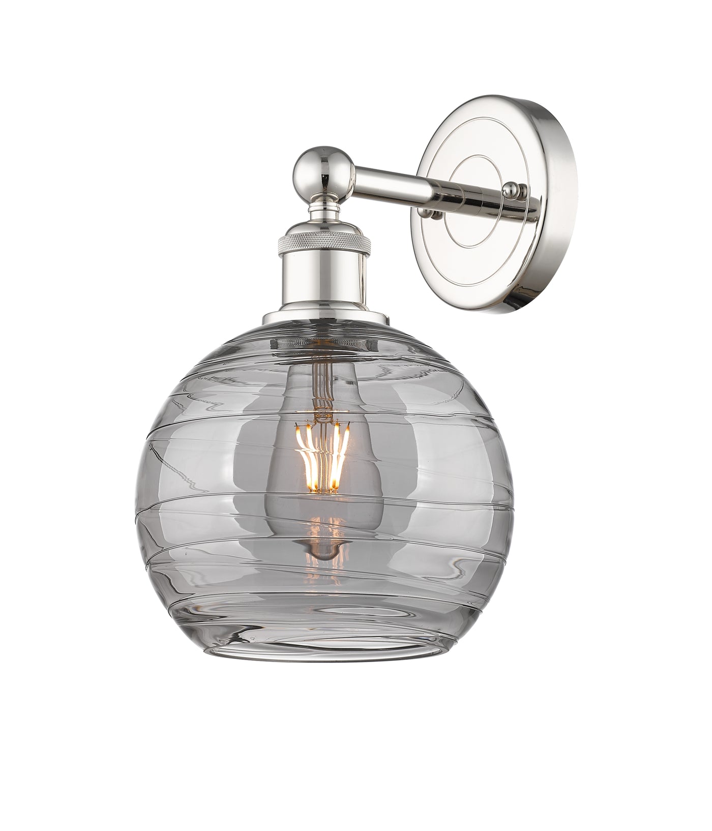 Edison Sconce Cast Brass Glass Steel