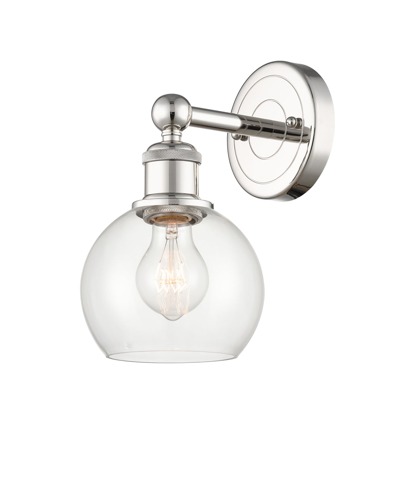Edison Sconce Cast Brass Modern Contempo