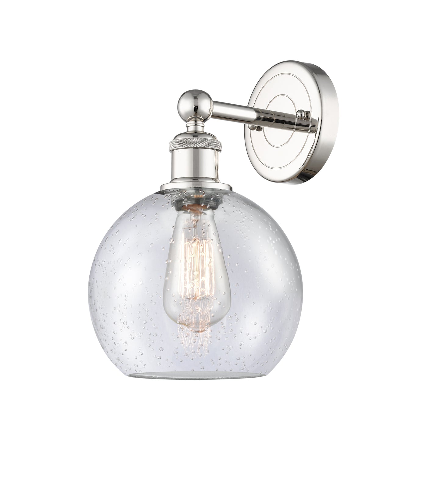Edison Sconce Cast Brass Glass Steel