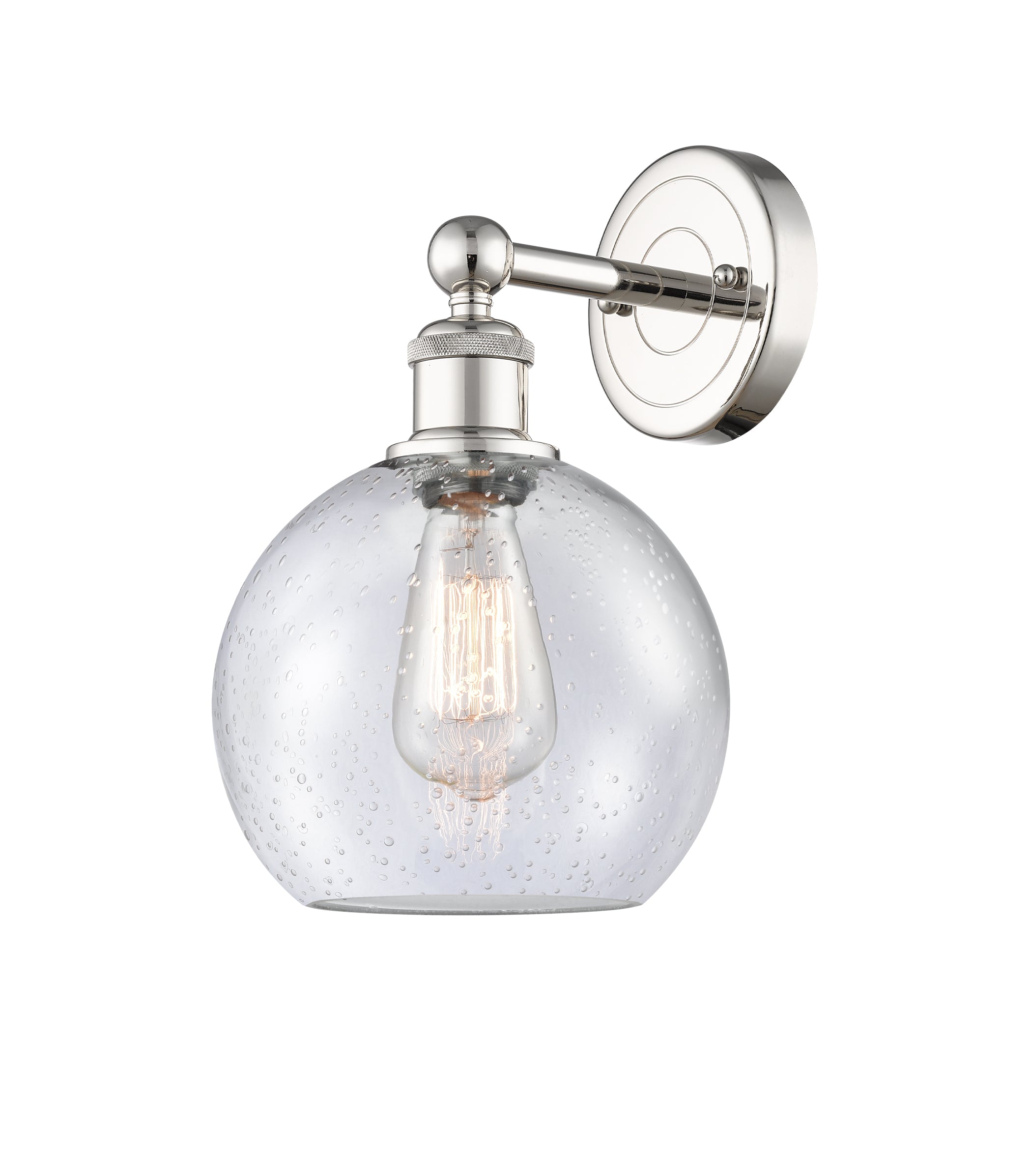 Edison Sconce Cast Brass Glass Steel