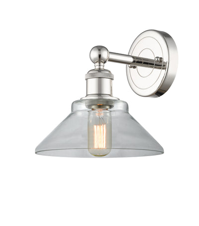 Edison Sconce Cast Brass Modern Steel