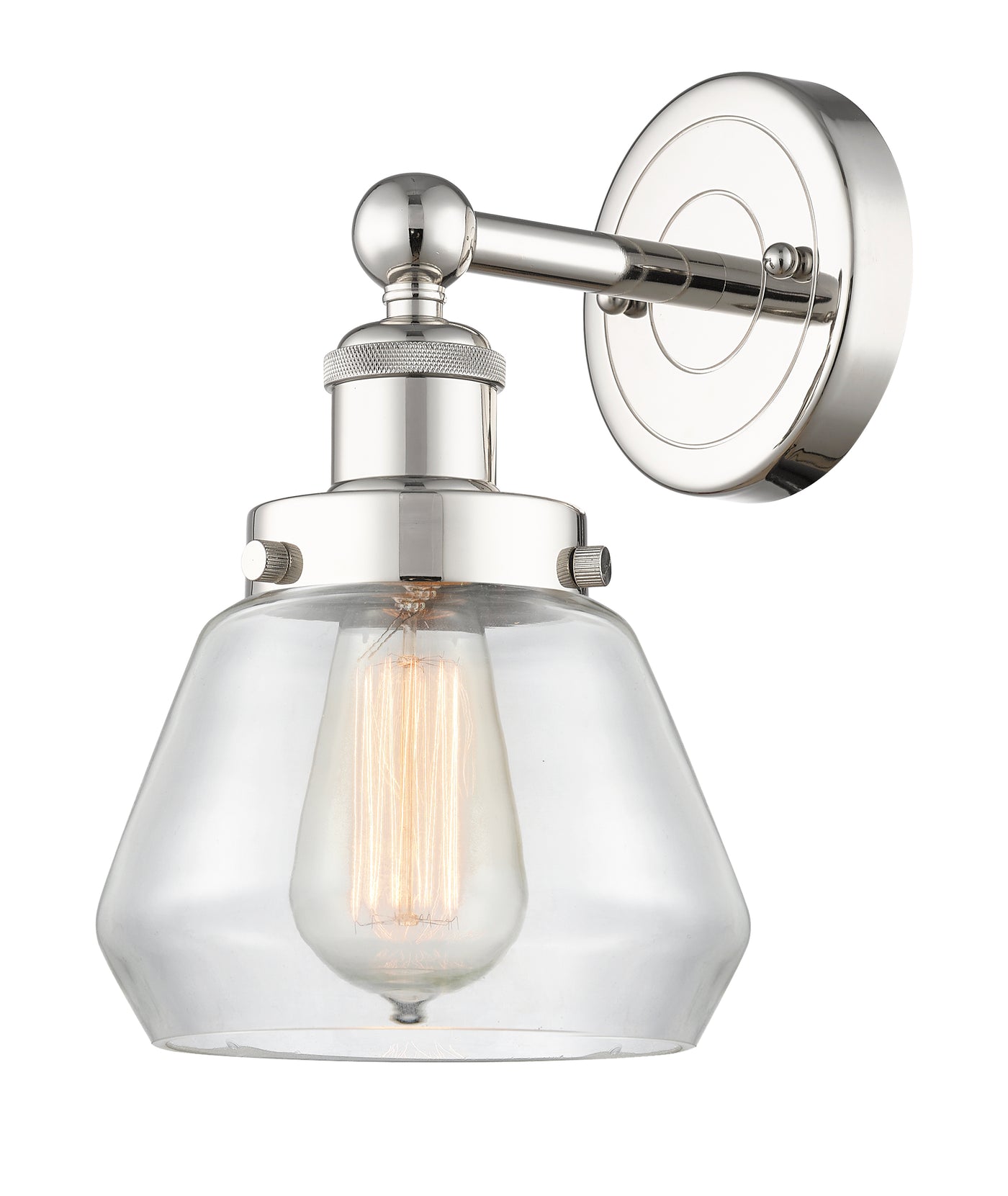 Edison Sconce Cast Brass 14 Inch