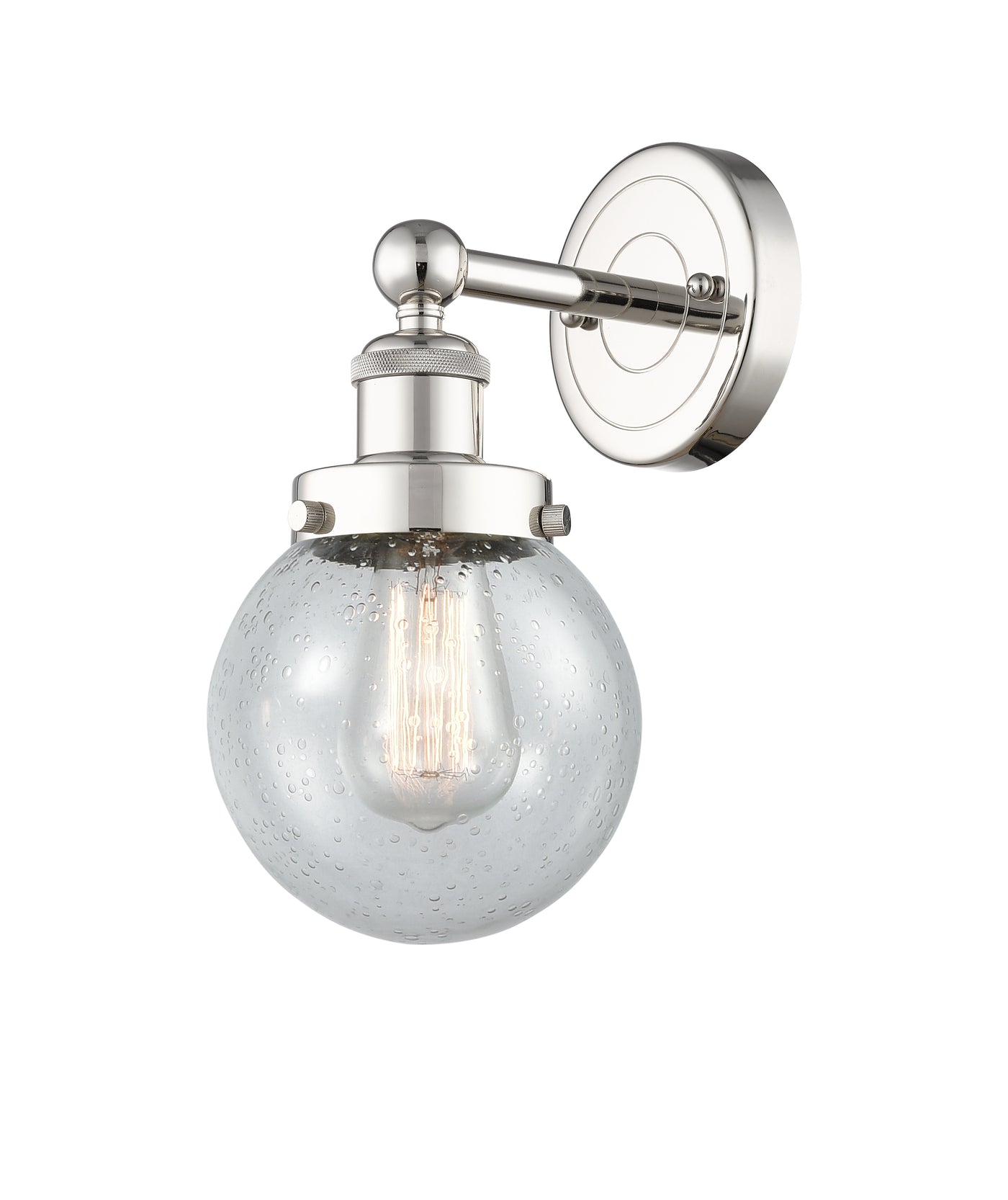 Edison Sconce Cast Brass Glass Steel