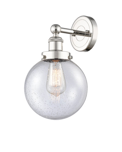 Edison Sconce Cast Brass Steel Glass