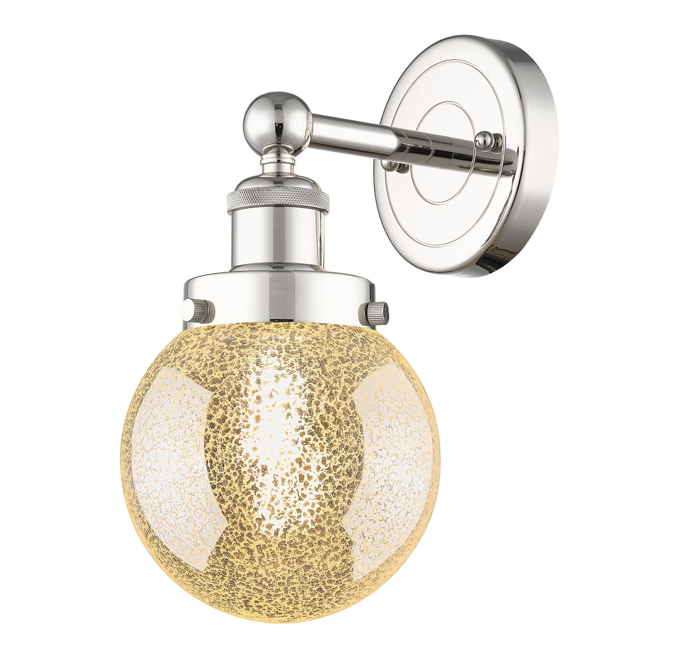 Edison Sconce Cast Brass Glass Steel