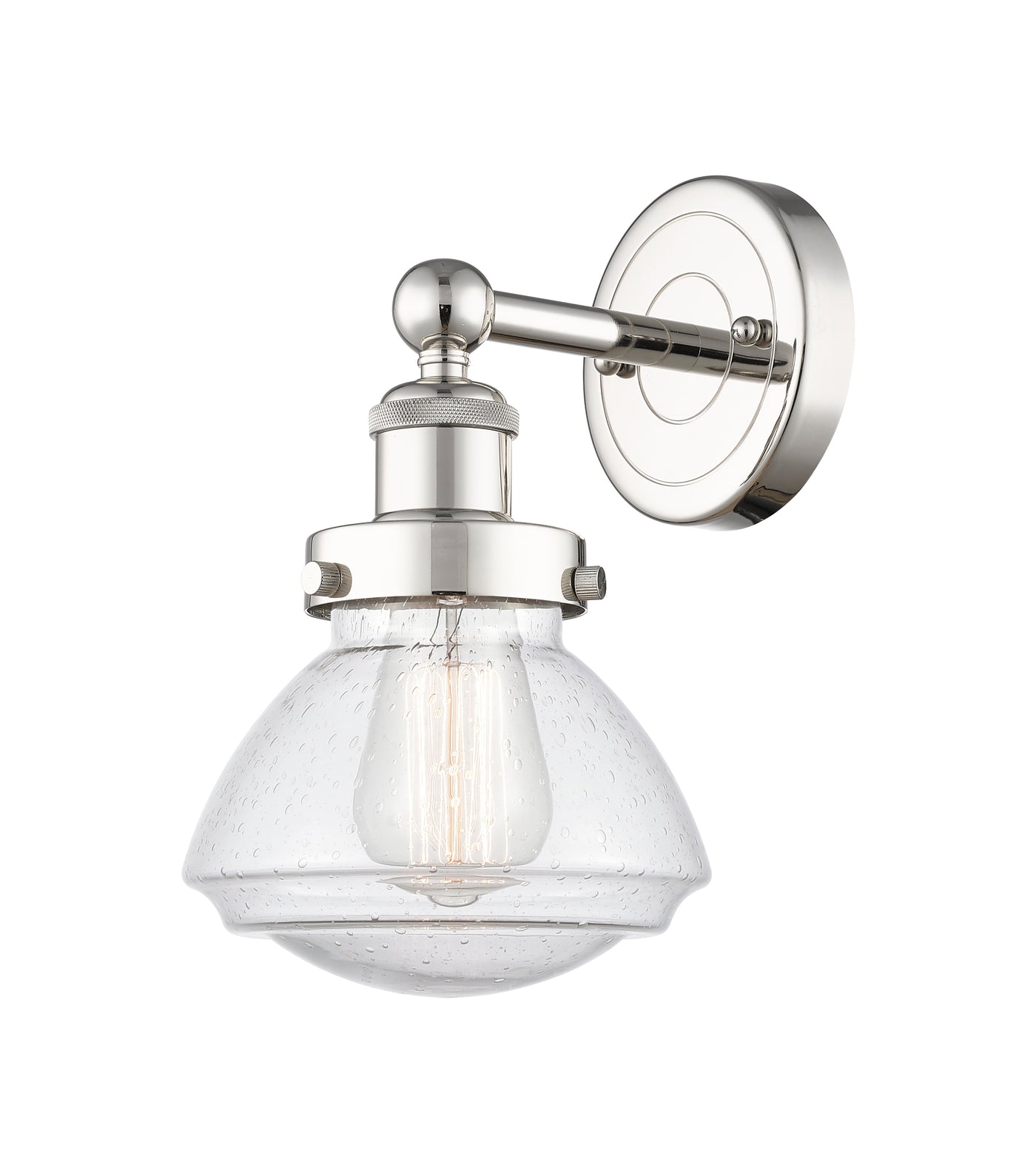 Edison Sconce Cast Brass Finish 11.875 Height