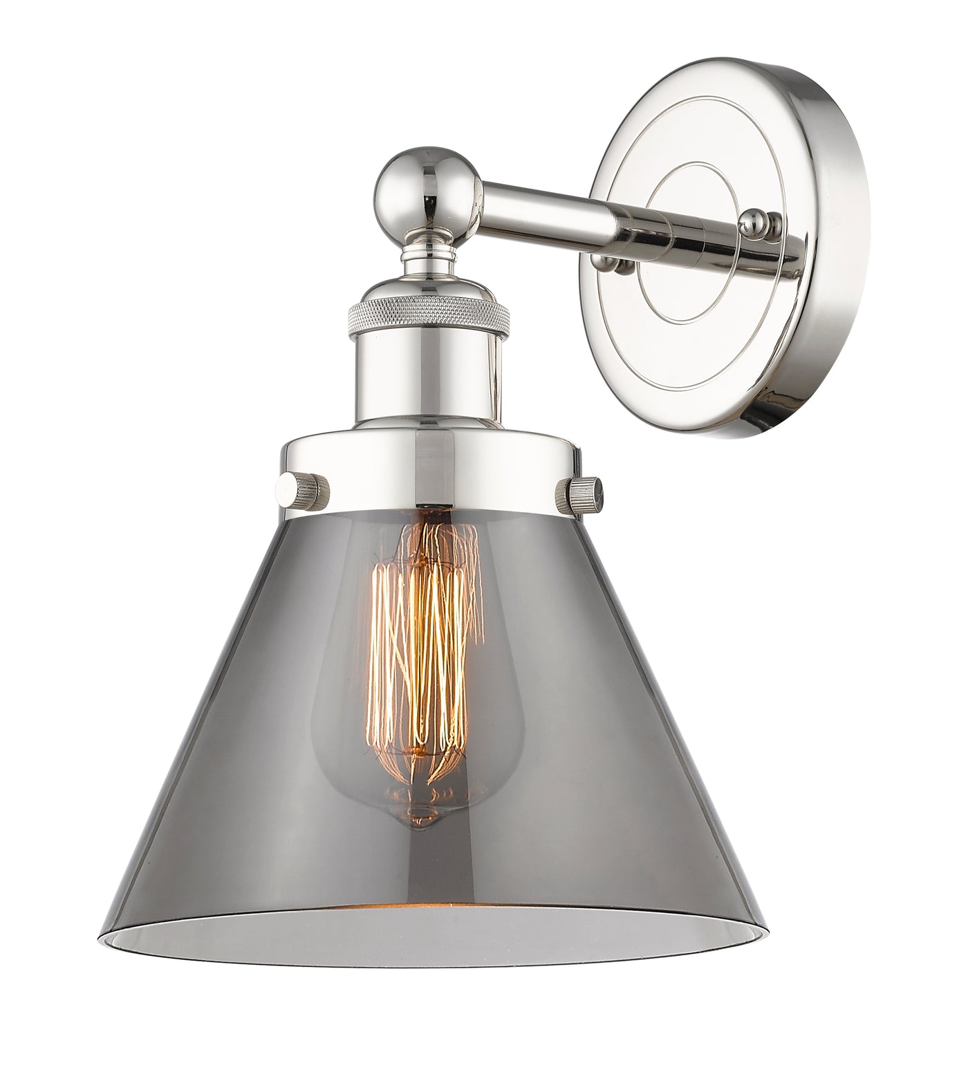 Edison Sconce Cast Brass 11.25 Inch Steel