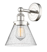 Edison Sconce Cast Brass 11.25 Inch Steel