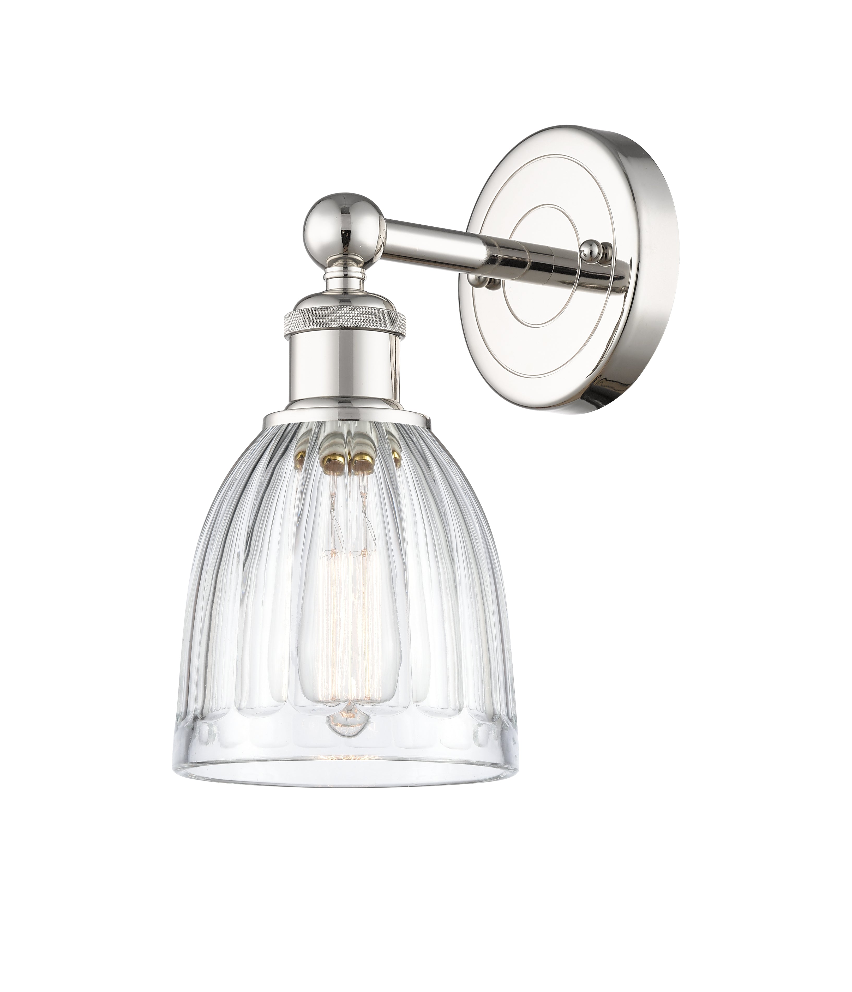 Edison Sconce Cast Brass 10.25 Inch