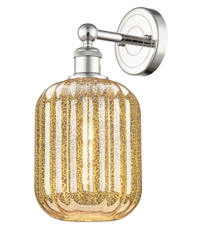 Edison Sconce Cast Brass Steel Glass